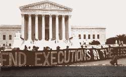 Manifestation contre la Peine de mort