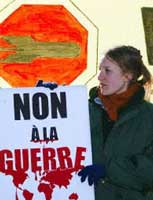 contre la guerre