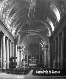 Cath&eacute;drale &agrave; Rennes