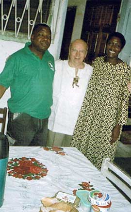 avec Mathias et son épouse