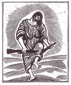 J&eacute;sus casse l'arme