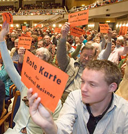 carte rouge pour Meisner