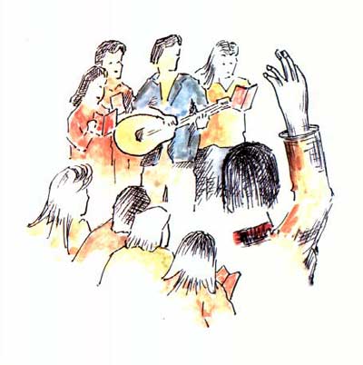 une ambiance de f&ecirc;te