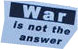 no war