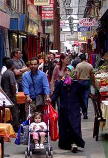 quartier &agrave; Paris